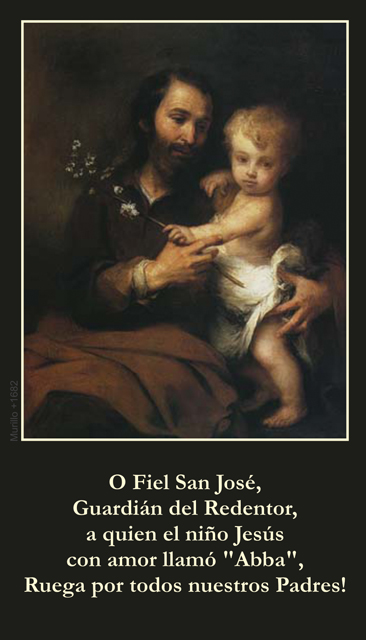 *SPANISH* Father's Day Prayer Card 